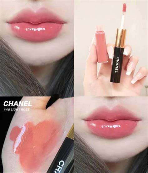 chanel rouge double intensité stawberry red|Chanel le rouge duo.